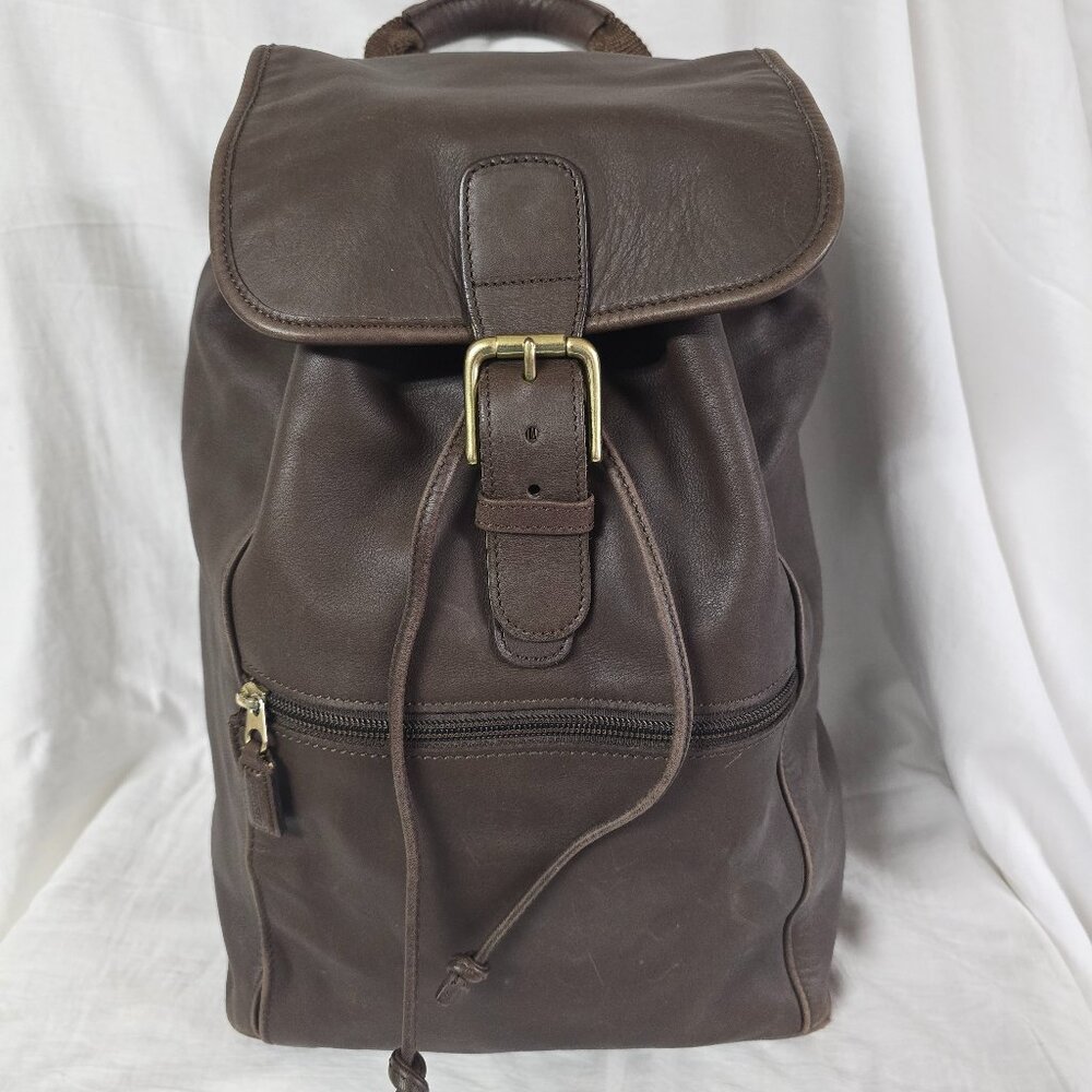 Coach Vintage Backpack - Dark Brown Large